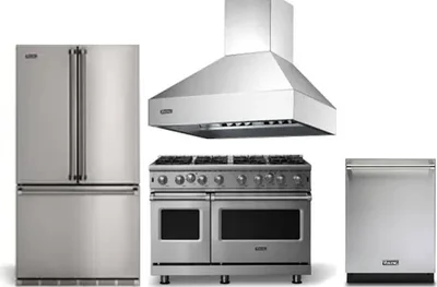 4 Piece Package Includes Refrigerator, Range, Hood And Dishwasher
