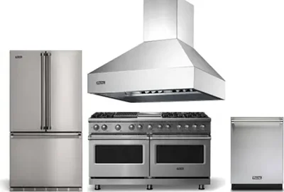 4 Piece Package Includes Refrigerator, Range, Hood And Dishwasher
