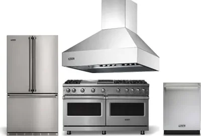 4 Piece Package Includes Refrigerator, Range, Hood And Dishwasher