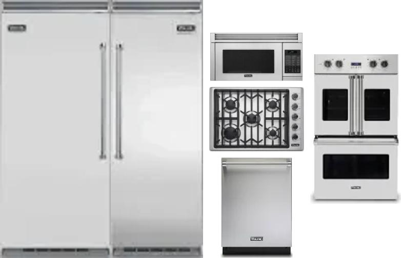 6 Piece Package Includes Refrigerator, Freezer, Cooktop, Wall Oven, Microwave And Dishwasher
