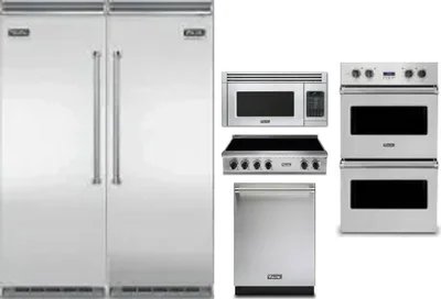 6 Piece Package Includes Refrigerator, Freezer, Cooktop, Wall Oven, Microwave And Dishwasher