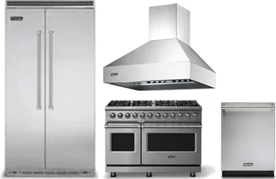 4 Piece Package Includes Refrigerator, Range, Hood And Dishwasher