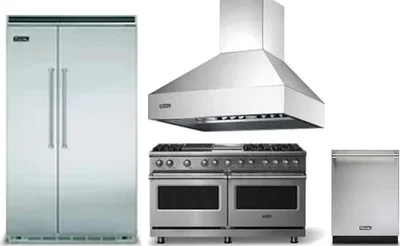 4 Piece Package Includes Refrigerator, Range, Hood And Dishwasher