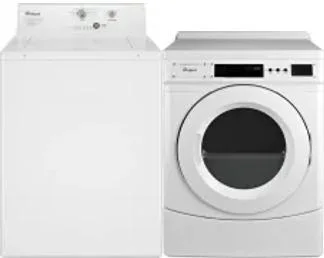 Side by Side Washer & Dryer Set