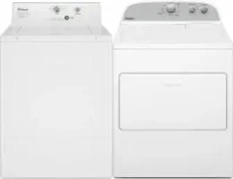 Side by Side Washer & Dryer Set