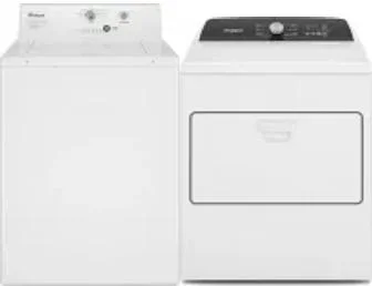Side by Side Washer & Dryer Set