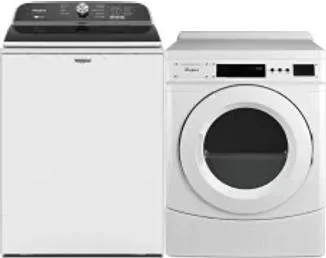 Side by Side Washer & Dryer Set