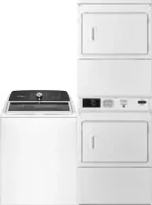 Side by Side Washer & Dryer Set