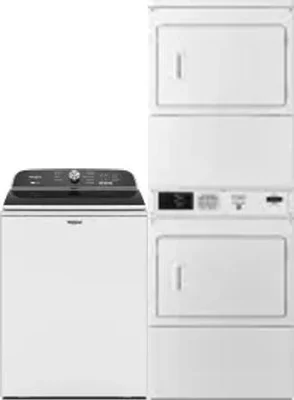 Side by Side Washer & Dryer Set