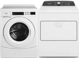 Side by Side Washer & Dryer Set