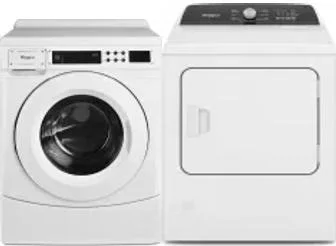 Side by Side Washer & Dryer Set