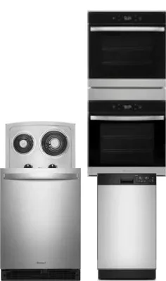 4 Piece Package Includes Refrigerator, Cooktop, Wall Oven And Dishwasher