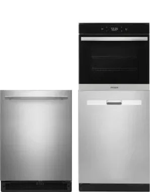 4 Piece Package Includes Refrigerator, Cooktop, Wall Oven And Dishwasher