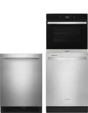 4 Piece Package Includes Refrigerator, Cooktop, Wall Oven And Dishwasher