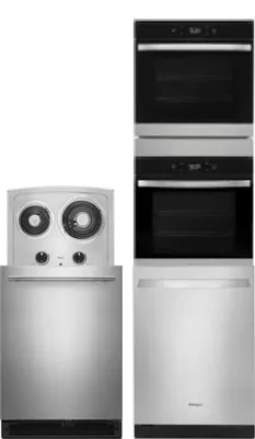 4 Piece Package Includes Refrigerator, Cooktop, Wall Oven And Dishwasher
