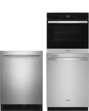 4 Piece Package Includes Refrigerator, Cooktop, Wall Oven And Dishwasher