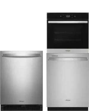 4 Piece Package Includes Refrigerator, Cooktop, Wall Oven And Dishwasher