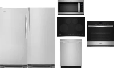 6 Piece Package Includes Refrigerator, Freezer, Cooktop, Wall Oven, Microwave And Dishwasher