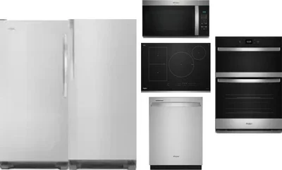 6 Piece Package Includes Refrigerator, Freezer, Cooktop, Wall Oven, Microwave And Dishwasher