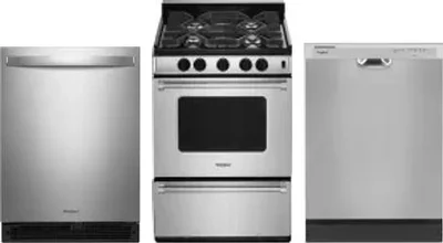 3 Piece Package Includes Refrigerator, Range And Dishwasher