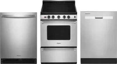 3 Piece Package Includes Refrigerator, Range And Dishwasher
