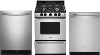 3 Piece Package Includes Refrigerator, Range And Dishwasher