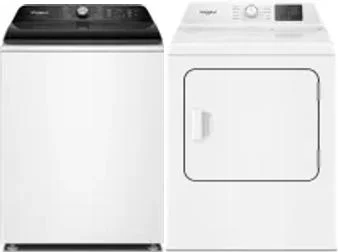 Side by Side Washer & Dryer Set