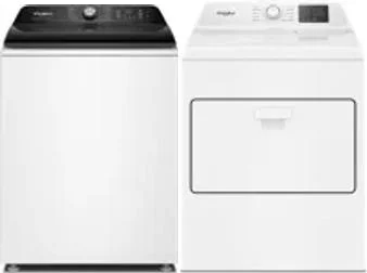 Side by Side Washer & Dryer Set