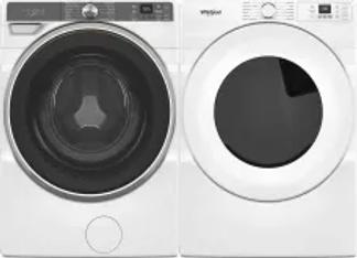 Side by Side Washer & Dryer Set
