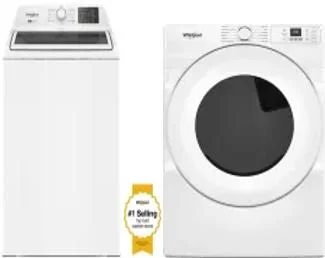 Side by Side Washer & Dryer Set