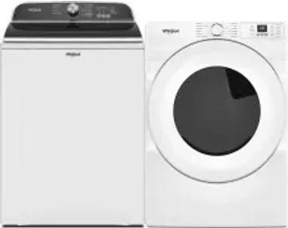 Side by Side Washer & Dryer Set