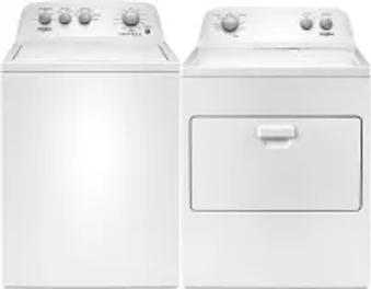 Side by Side Washer & Dryer Set