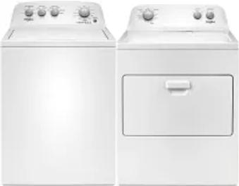 Side by Side Washer & Dryer Set