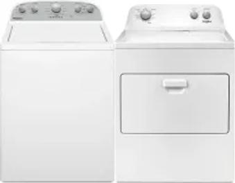 Side by Side Washer & Dryer Set