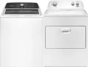 Side by Side Washer & Dryer Set