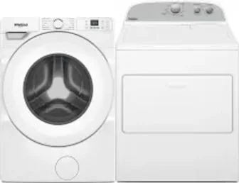 Side by Side Washer & Dryer Set