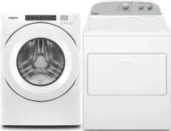 Side by Side Washer & Dryer Set