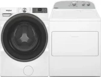 Side by Side Washer & Dryer Set