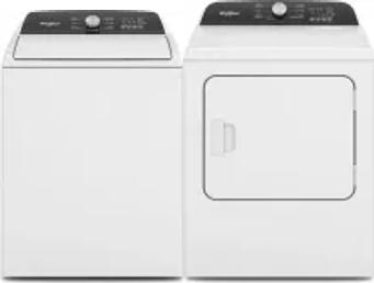 Side by Side Washer & Dryer Set