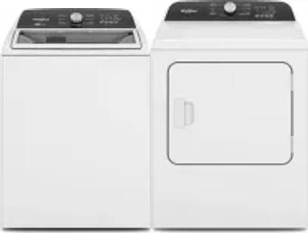 Side by Side Washer & Dryer Set