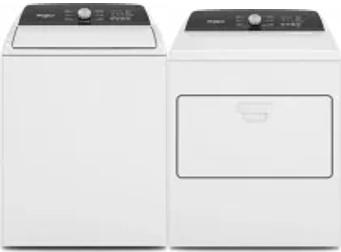 Side by Side Washer & Dryer Set