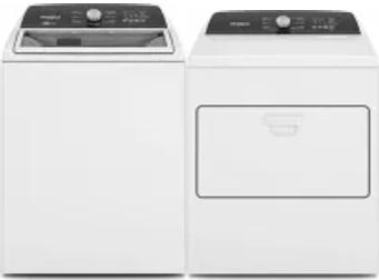 Side by Side Washer & Dryer Set