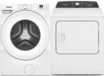 Side by Side Washer & Dryer Set