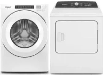 Side by Side Washer & Dryer Set