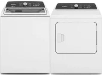 Side by Side Washer & Dryer Set