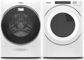 Side by Side Washer & Dryer Set
