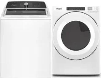 Side by Side Washer & Dryer Set