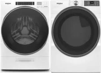 Side by Side Washer & Dryer Set