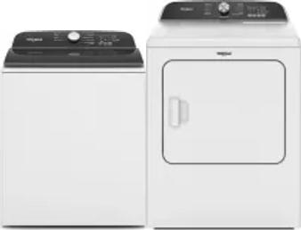 Side by Side Washer & Dryer Set