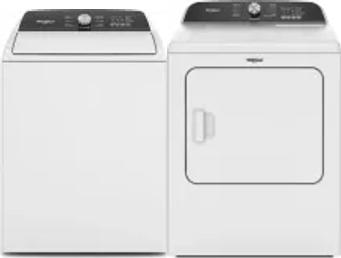 Side by Side Washer & Dryer Set
